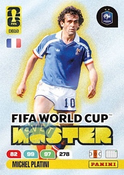 Michel Platini France Panini FIFA World Cup 2026 Adrenalyn XL FIFA World Cup Master #DB10